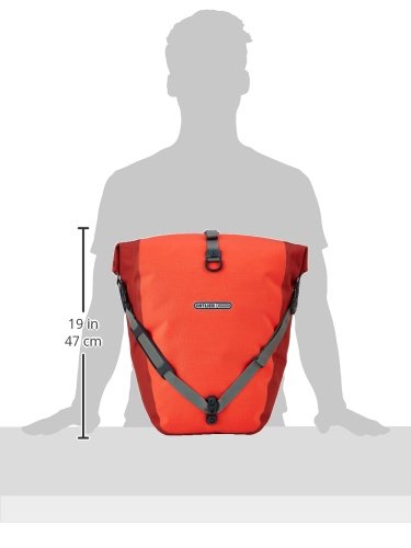 Ortlieb Erwachsene Gepäckträgertasche Back-Roller Plus QL2.1 Paar - 7
