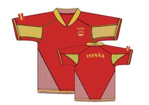 IDM Trikot, Fantrikot, Fanshirt Spanien, Espana, Spain