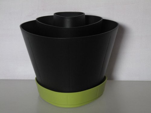 TUPPERWARE Griffbereit Griff-Fix schwarz-grün D168 Ordnungstopf TOP-Küchenprofi 9042 - 3