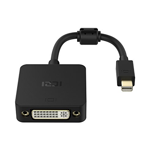ICZI Mini DisplayPort auf DVI Adapter mit anti-interference magnetischer ring, vergoldet, 1080P, Konverter Male zu Female für Macbook, Chromebook Pixel, Surfacebook und Mehr - 2