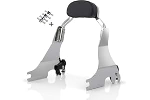 CRAFTRIDE Sissy Bar S1 für Harley Davidson Sportster 1200 T Superlow 14-20 abnehmbar mit Docking Kit Chrom