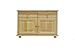 Produktbild Kommode / Nachtkommode Kiefer massiv Vollholz natur 025 - Abmessung 55 x 80 x 35 cm (H x B x T)
