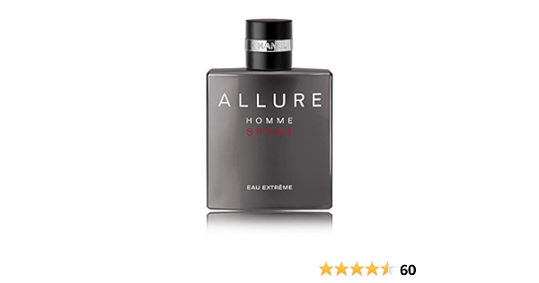Chanel Allure Homme Sport, Eau Extrême, 150 ml : Amazon.it: Bellezza
