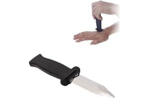 DARLINGTON & Sohns Cuchillo de broma, cuchillo de teatro, truco de magia, cuchillo de plástico, cuchillo mágico, cuchillo de película, cuchillo falso