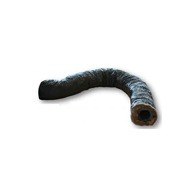Unelvent gaine souple pvc isolée - unelvent ecosoft - 125 mm - 25 mm - 6 mètres