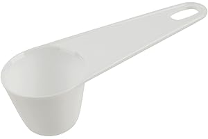 Fackelmann Cuillère/doseur à café en Plastique, 11,5 cm, Blanc Ou Brun