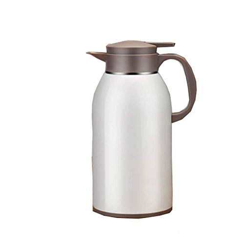 AA-SS Utilisation la Maison de Pot d'isolation de Vide d'acier Inoxydable DE 2,0 litres 304 pour Le caf/th / Stock de Lait, Pot de caf isol de Double Mur Chaud