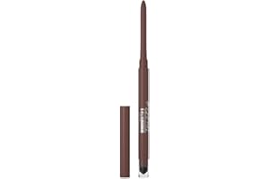 Maybelline New York - Crayon Gel Yeux Effet Smokey - Waterproof & Tenue 36h - Tattoo Liner Smokey - Teinte : Brun