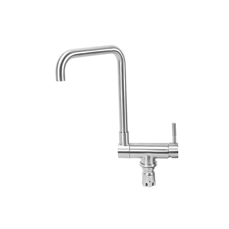 304 de acero inoxidable sin plomo grifo del fregadero de la cocina