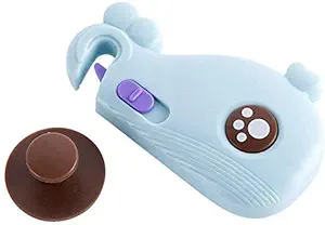 Queenly Cabinet Locks with Strong Adhesive Tape - Cabinet Door Whale Child Lock Multi-Function Baby Anti-Pinch Security Lock Baby Protection Supplies Drawer Protection Buckle (Blue)