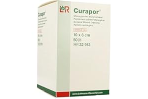 LOHMANN & RAUSCHER Lohmann Curapor Surgical Wound Dressing 10 x 8 cm Set de 50