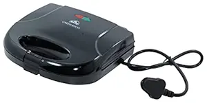 Glass Hub GK1803-G 2 Liters Sandwich Maker (Black, GlassHub_33)