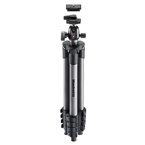 Manfrotto Compact Advanced Ball Head - Trípode con de 5 secciones, color negro