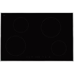 Amica KMI 13317 E Plaque Électrique/induction/76,8 cm/4 zones de cuisson Power Booster de haute performance en verre Montage en/Céramique Noir