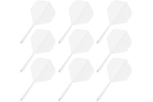 YIEUR 9 alette per freccette con fusto stabili, 75 mm, in plastica, accessori standard per freccette