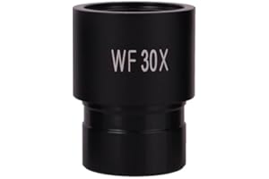 QQ CAT 30x Microscope Eyepieces WF30X Widefield Eyepiece 23.2mm for Biological Microscopes, 200x-5000x Eyepieces for Biological Microscopes for Adults Kids