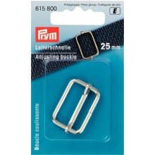 PRYM Anpassung Schnalle, Metall, silber, 25 mm