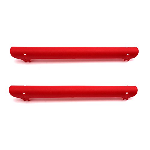 Lot de 2 protections Kompassswc - Pour bases arrières de vélo - En caoutchouc