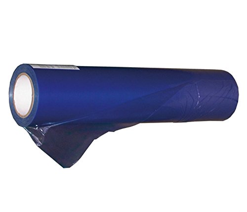 1 Rolle Glasschutzfolie, Selbstklebend, Farben transparent, blau, Abmessungen 50 cm x 100 m, Blau