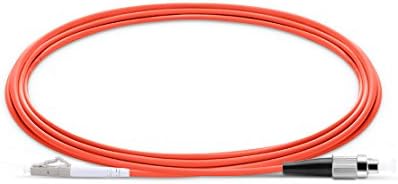 LC UPC to FC UPC Simplex 2.0mm PVC(OFNR) OM1 Multimode Fiber Optic Patch Cable (15m 50/125um)