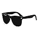 MaFs Wayfarer Black Dark Matt Protected Eyes Unisex Sunglasses (DSC_070) RS.249.00