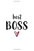 Produktbild best Boss: Chef mit Herz I Notizbuch Notizheft mit linierten Seiten I Geschenk