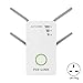 Price comparison product image Asdomo Wifi Booster Wireless AC Router WiFi Repeater Signal Booster Dual Band AP 1200Mbps Wireless Extender Router Amplifier for Home Office 2.4G / 5G UK Plug