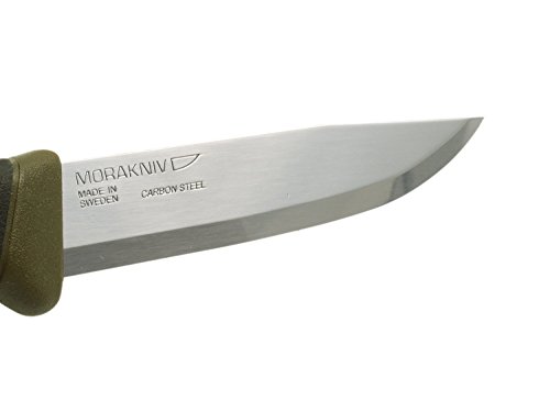 Mora Outdoormesser – Companion Carbon -, mit Kohlenstoffstahl-Klinge & Kunststoffscheide - 4