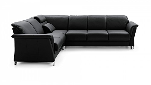 Preisvergleich Produktbild Stressless® E40 Luxusgarnitur Ecksofa Schwarz günstig