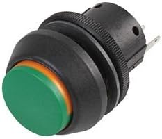 SWITCH, LATCHING, GRN 76-9712/439088G By ITW SWITCHES