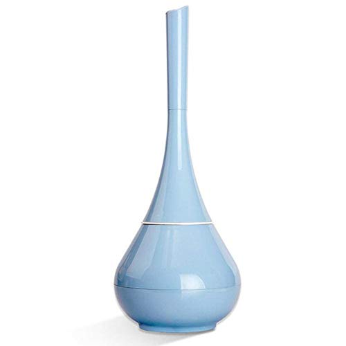 Preisvergleich Produktbild Queta Reinigungsbürste, Toilettenbürsten-Set, kreativ, Vase Form, Kunststoff, Bürstenhalter, Hotel Home Decor Housekeeping blau blau