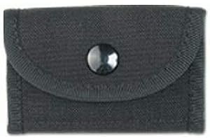 Pielcu- 71000. Funda Cordura Negra portaguantes Herramienta para Caza, Pesca, Camping, Outdoor, Supervivencia y Bushcraft