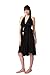 Pretty Pushers Cotton Jersey Labor Gown Plus Size (18-26 pre-pregnancy) Black
