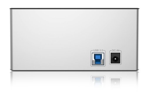 Icy Box IB-121CL-6G 2-fach USB 3.0 Dockingstation für 2,5″ (6,35 cm) und 3,5″ (8,9 cm) SATA HDD/SSD, mit automatischer Klonfunktion - 3