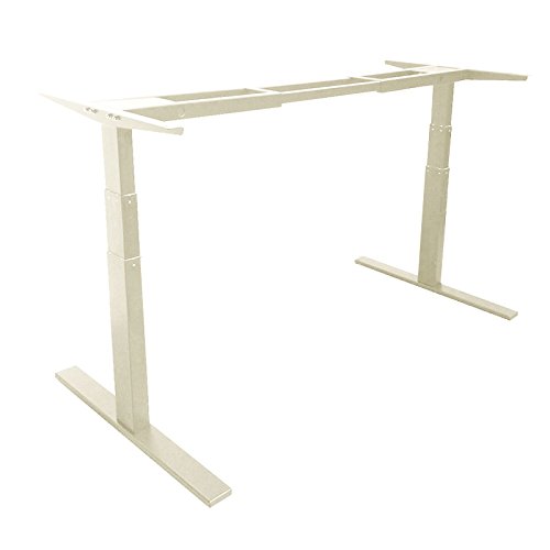 Smartdesk Rahmen, DIY Premium Stehpult mit elektrisch verstellbare Hhe von 60cm bis 127cm, Wei Smartdesk Rahmen, DIY Premium Stehpult mit elektrisch verstellbare Hhe von 60cm bis 127cm, Wei