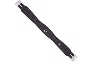 Elico Memory Foam Girths - Available in Black&Brown - Various Sizes (Black, 50")