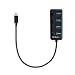Produktbild STARTECH.COM 4 Port USB-C Hub - 4xUSB-A mit individuellen An/Aus-Schaltern - Mobiler USB C zu USB3.0 Verteiler - USB Type-C Splitter