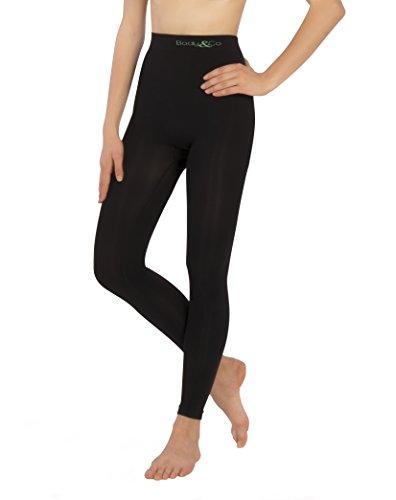 Body&Co Legging Sportivo con microcapsule alla Caffeina ad Azione brucia Grassi e anticellulite