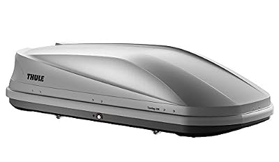THULE 634200 Coffre de Toit Voiture Rigide Touring M 200, 400 L, Gris