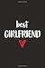 Produktbild best Girlfriend: Freundin Herz I Notizbuch Notizheft mit neutralen Seiten I Geschenk