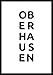 Produktbild MOTIVISSO Poster Oberhausen (weiß/schwarz) Bild Plakat Stadt Geschenk Modern