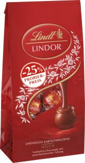 Preisvergleich Produktbild Lindt Lindor Kugel Beutel, Milch (Aktion)
