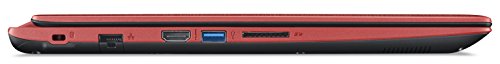 Acer Aspire A315-51 15 6 -Inch Laptop -  Red   Intel Core i3-6006U 2 0 GHz  8 GB RAM  1 TB HDD  Windows 10 Home 