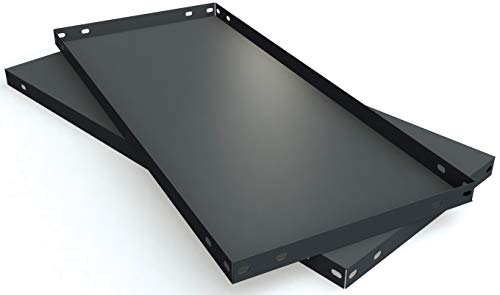 Preisvergleich Produktbild Simonrack – Tablett Metalica 1200 x 200 mm dunkelgrau