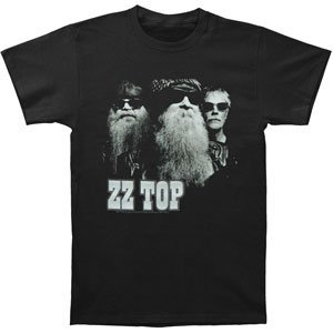 Preisvergleich Produktbild ZZ Top-Schwarz-Herren-T-Shirt