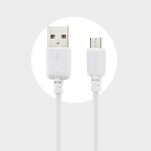Micro USB Kabel, EZOPower Micro-USB Sync- und Ladenkabel Datenkabel 1.8m (6Ft) für SmartPhones Tablets – Weiß - 3