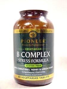 B Complex Stress Formula, 60 Veggie Tabs