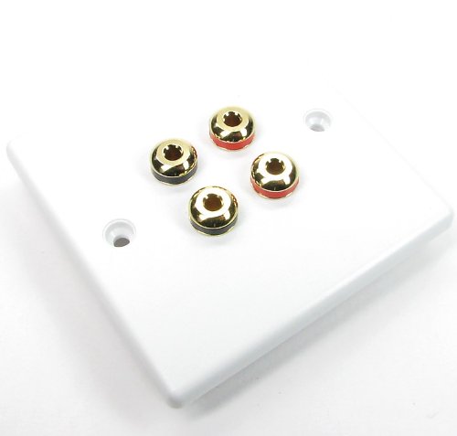 Preisvergleich Produktbild Lautsprecher-Banana Socket Screw Terminal Twin