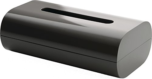 Preisvergleich Produktbild Alessi "Birillo" Papiertaschentuch Behälter aus PMMA, dunkelgrau