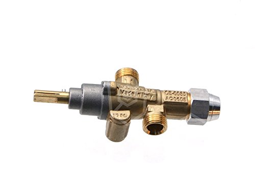 PEL PEL21S Gas Tap for Lotus CF4-8GEM, CF4-8G, TPF4-610G, CF4-GEMS, Bertos G6F6+T+A6, G7F6PW+FG1, G7F4PW+FG1, G7F4M, Olis SIE-105